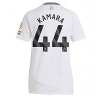 Aston Villa Boubacar Kamara #44 Bortedrakt Dame 2024-25 Kortermet